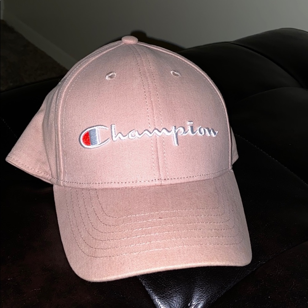 Pink champion hat